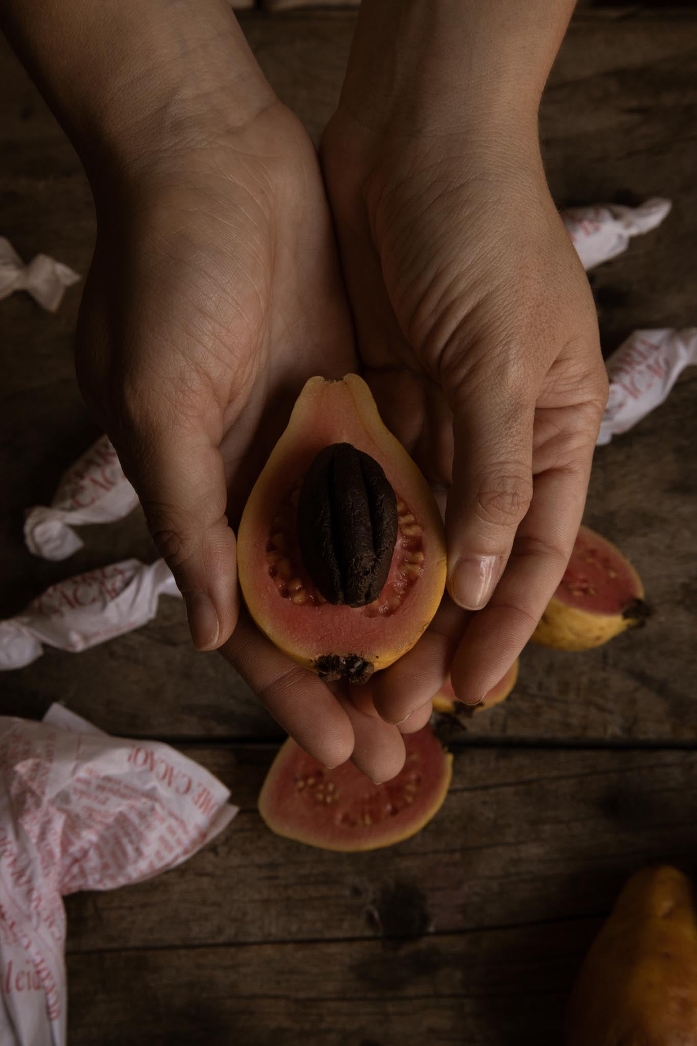 Mazorca de Cacao 12g Guayaba