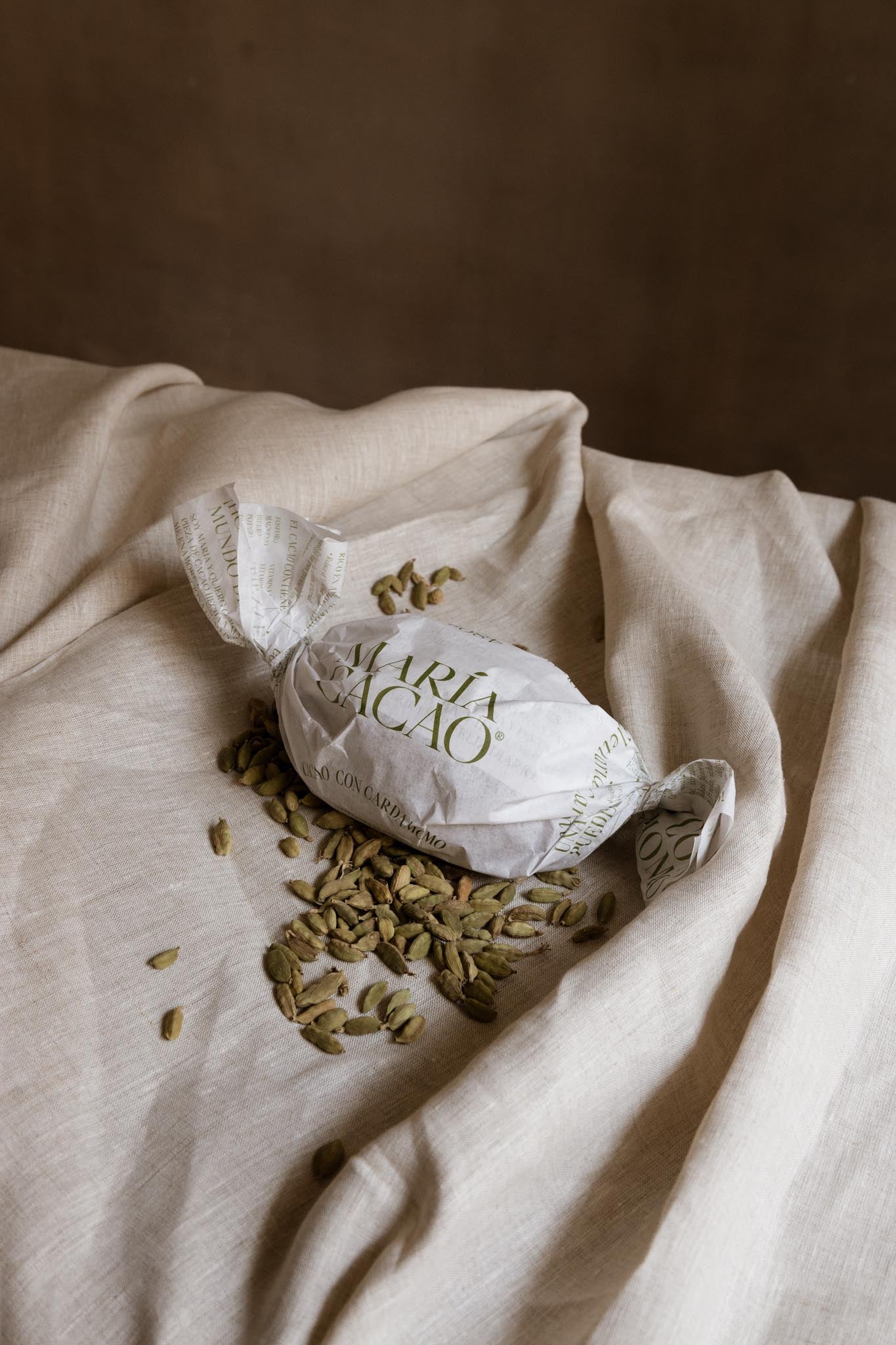 Mazorca de Cacao con Cardamomo 480g - MaríaCacao