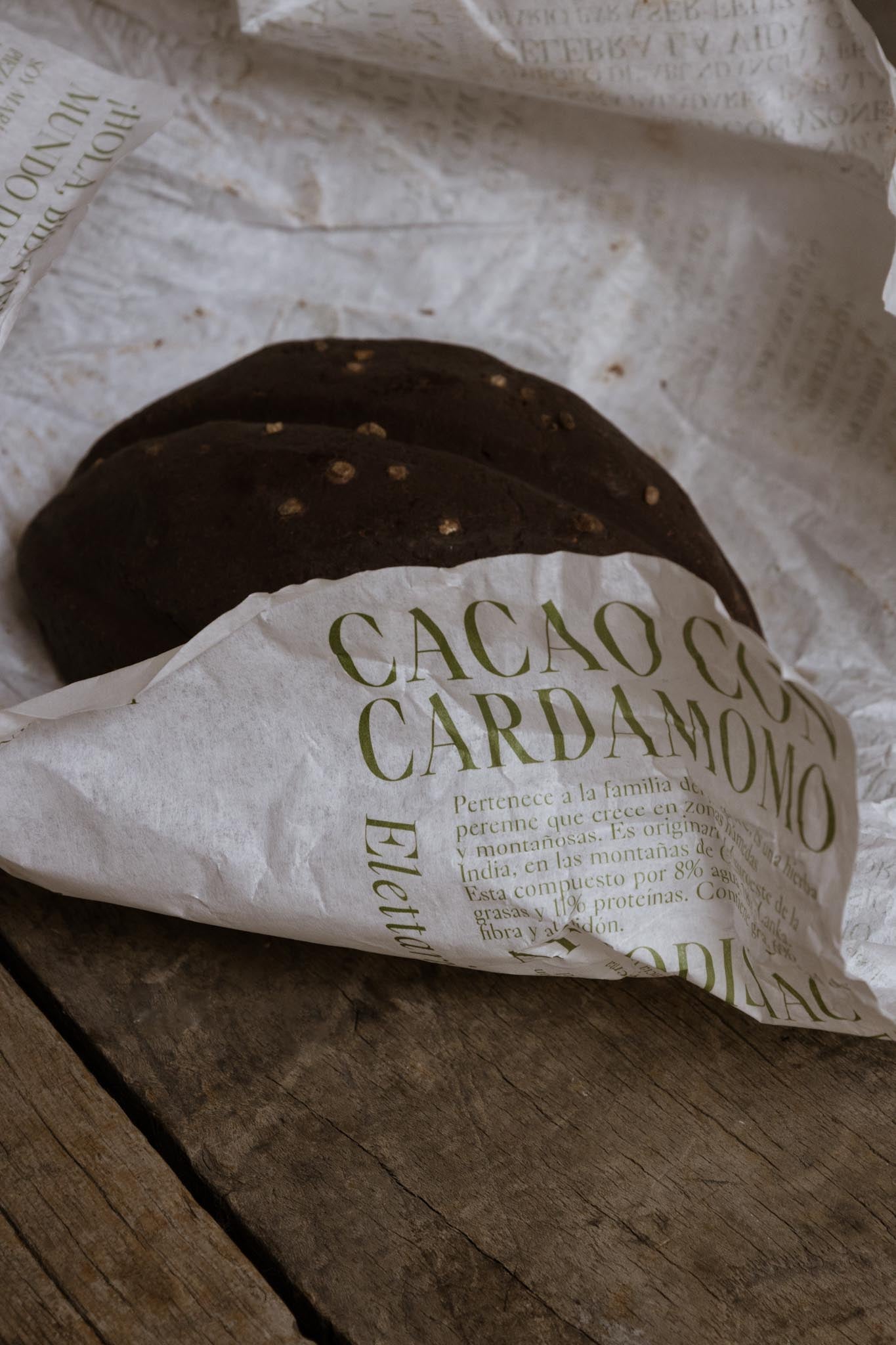 Mazorca de Cacao con Cardamomo 480g - MaríaCacao