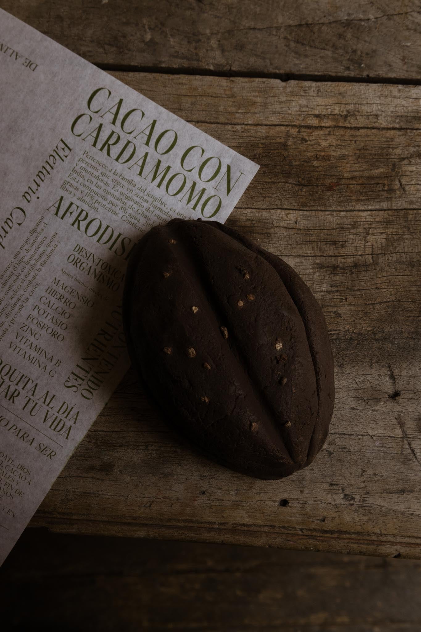 Mazorca de Cacao con Cardamomo 480g - MaríaCacao
