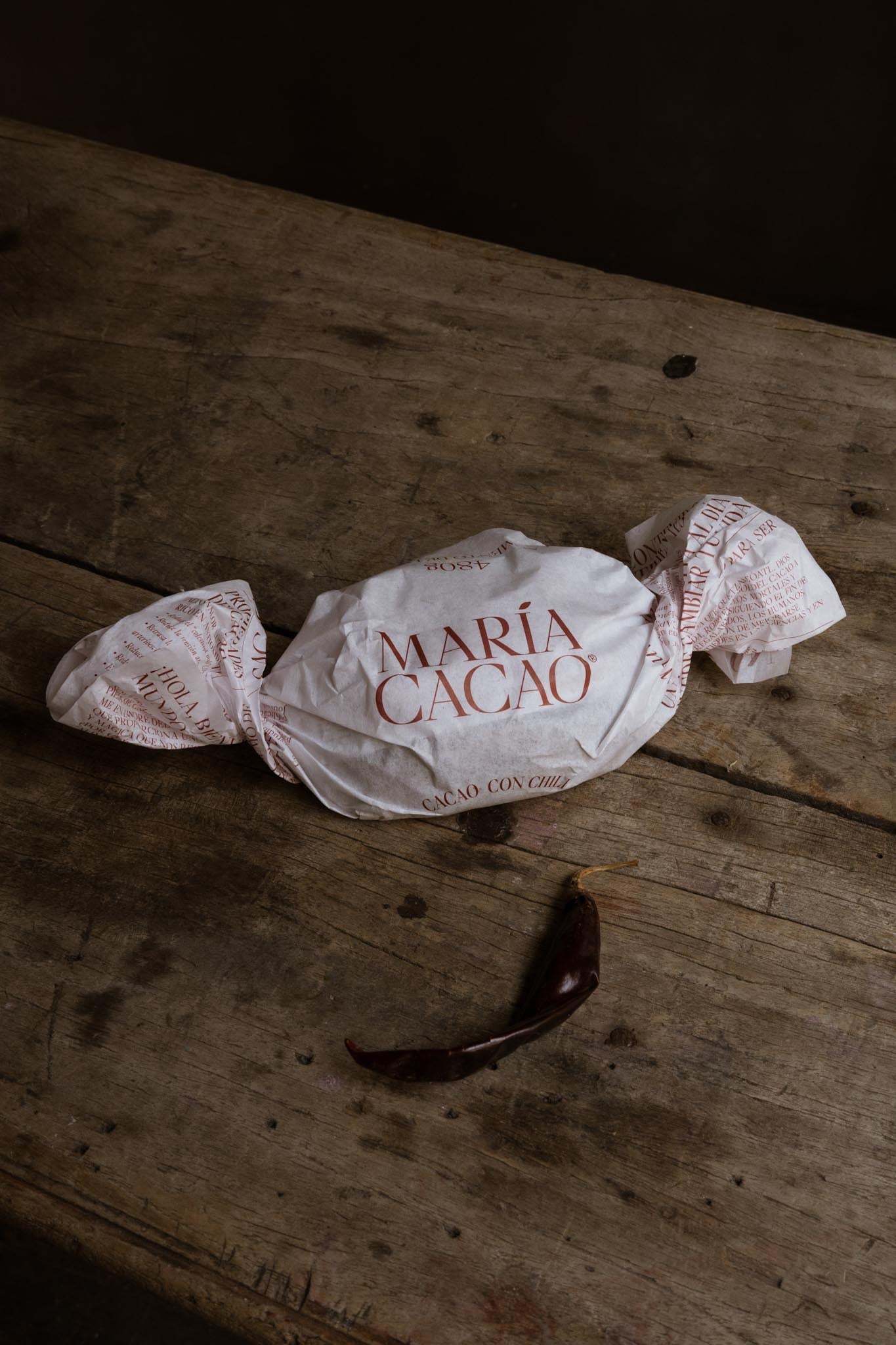 Mazorca de Cacao con Chile 480g - MaríaCacao