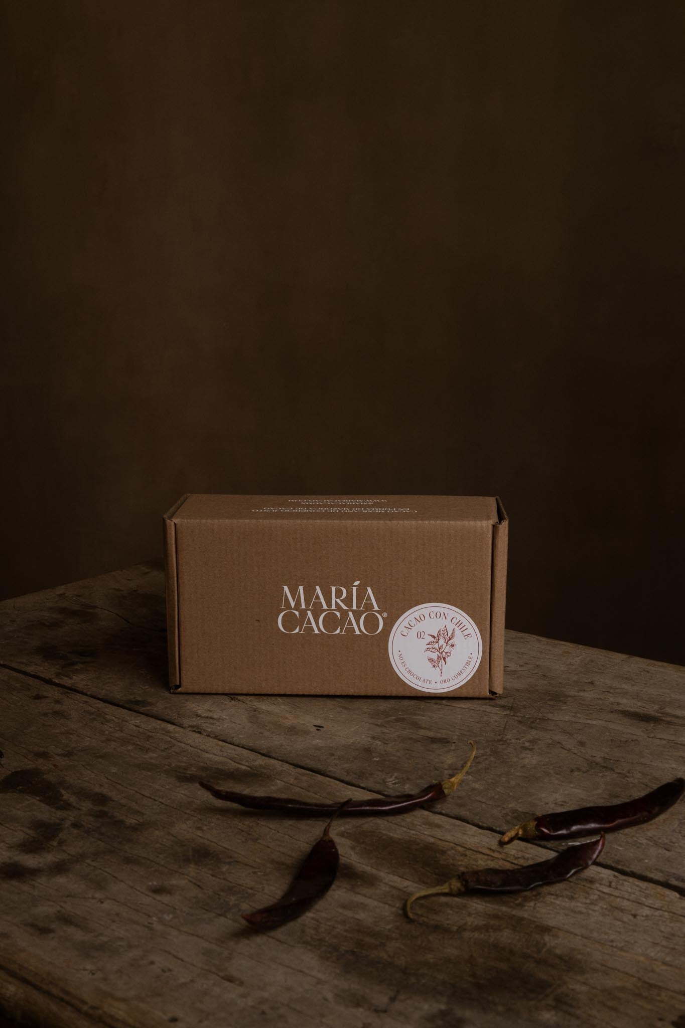 Mazorca de Cacao con Chile 480g - MaríaCacao