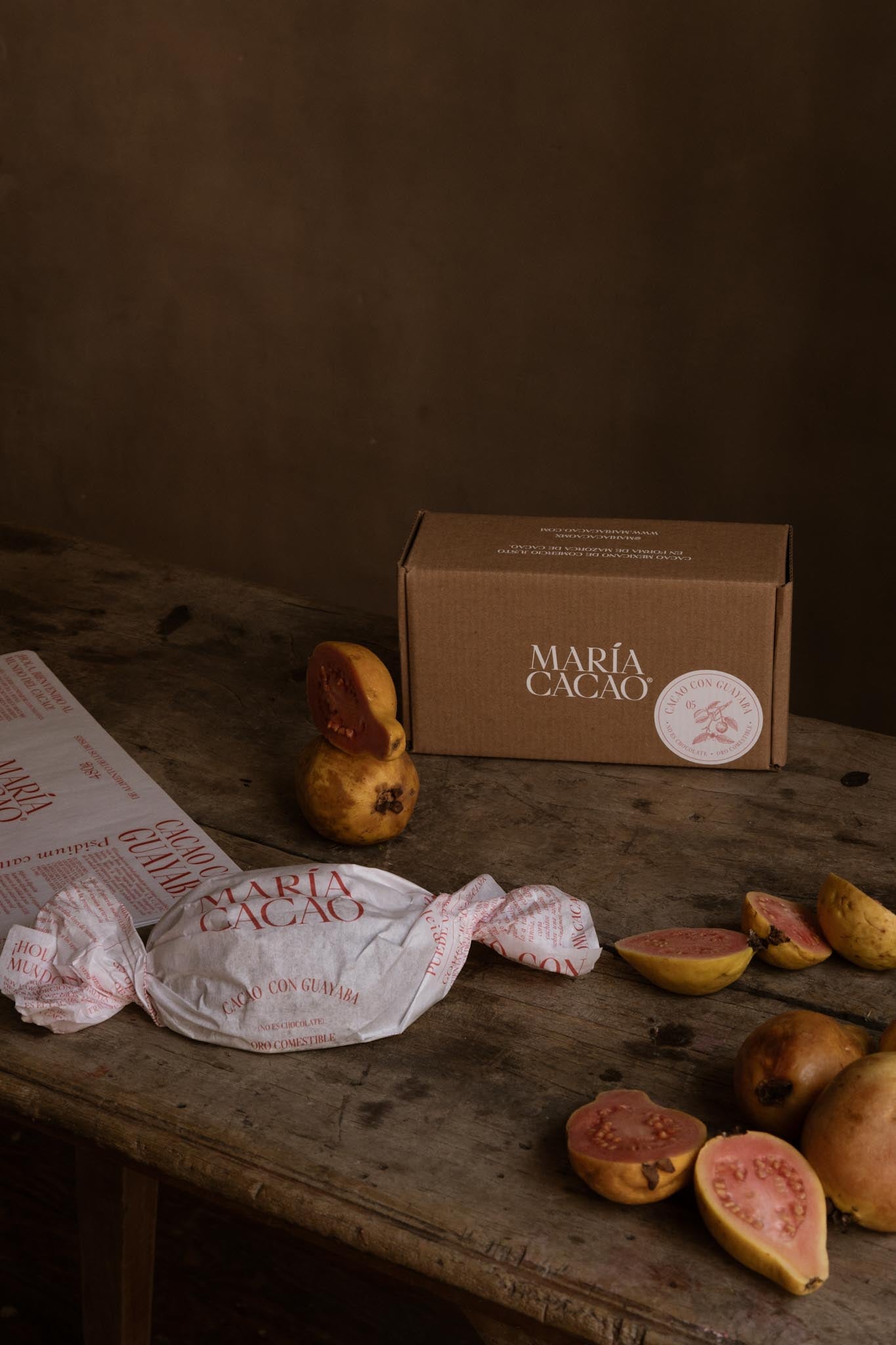 Mazorca de Cacao con Guayaba 480g - MaríaCacao