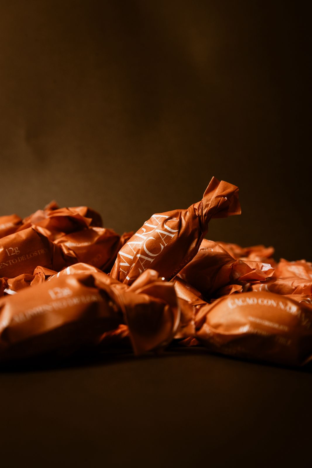 Mazorca de Cacao con Naranja 12g - MaríaCacao